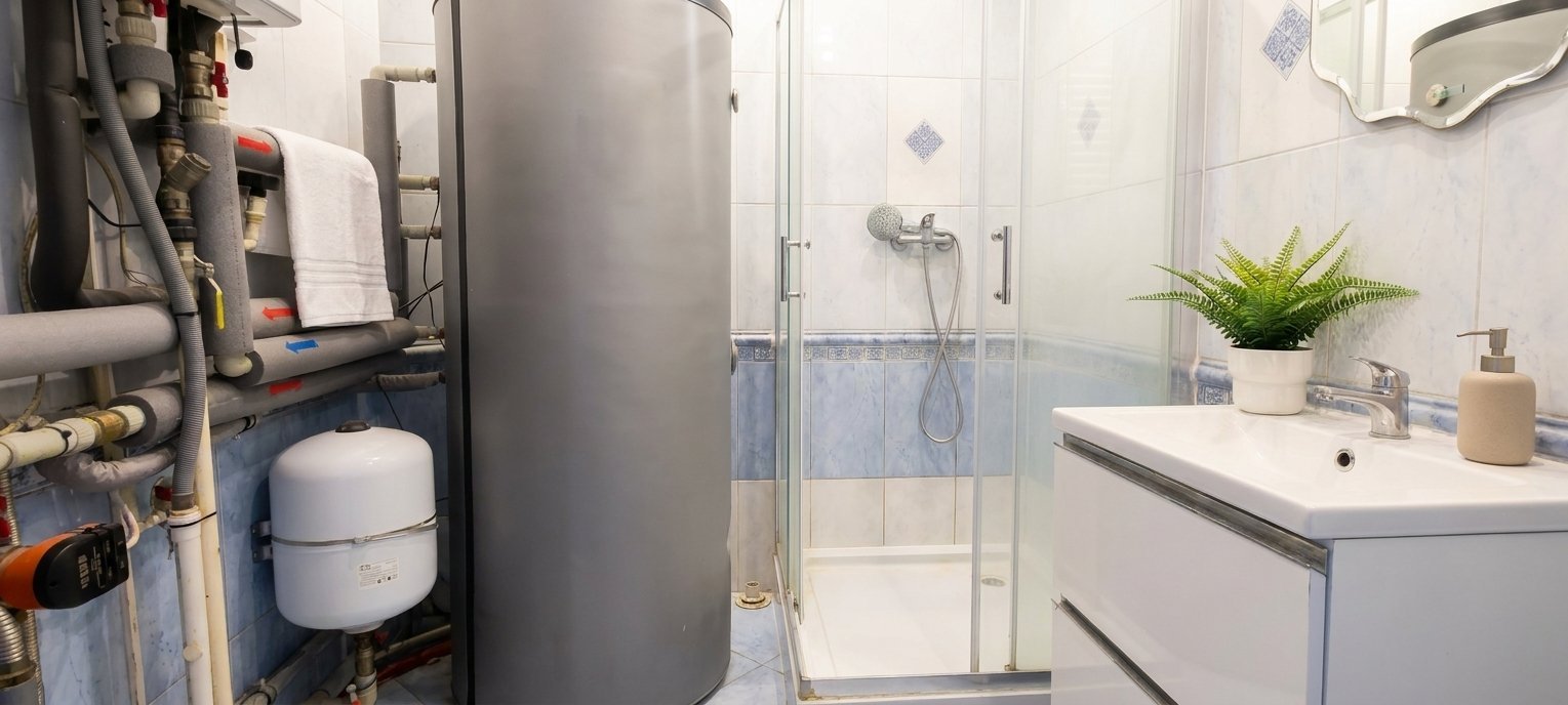 Kwatery pracownicze Wolności 215: łazienka